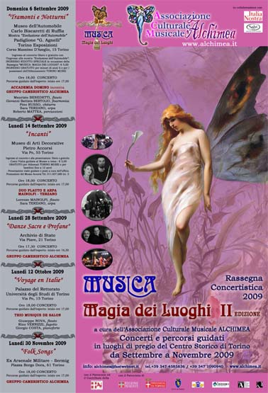Locandina II Musica- Magia dei Luoghi